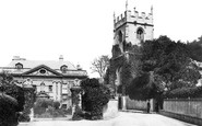 Widcombe, Old Church and Vicarage 1887