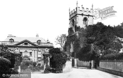 Widcombe, Old Church and Vicarage 1887