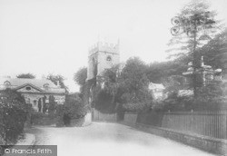 St Thomas A Becket Church And Vicarage 1902, Widcombe