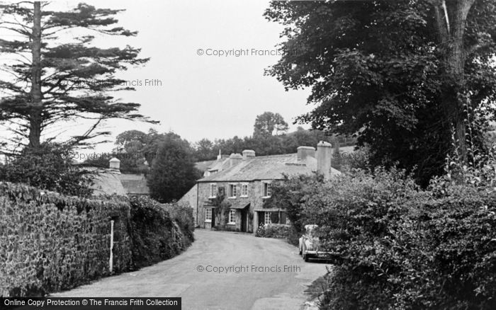Photo of Widecombe In The Moor, A Pretty Corner c.1955