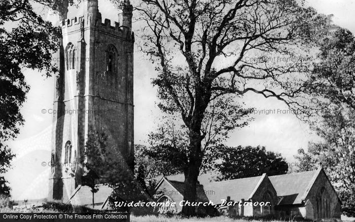 Photo of Widecombe In The Moor, Church c.1950
