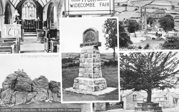 Photo of Widecombe In The Moor, Composite c.1955