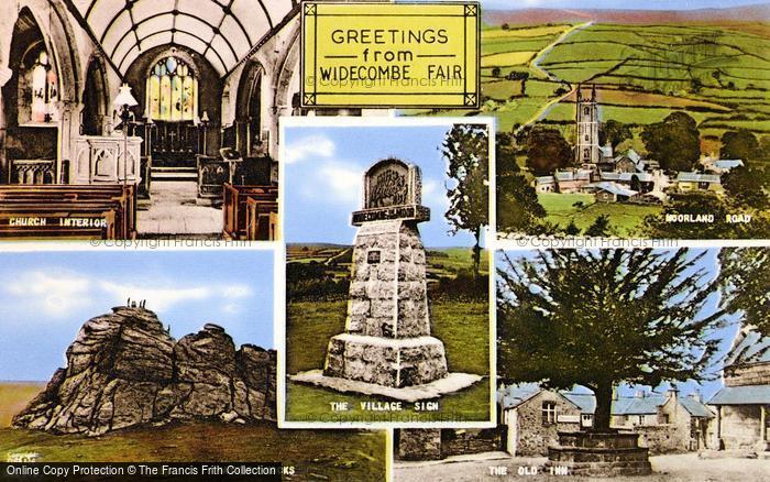 Photo of Widecombe In The Moor, Composite c.1955