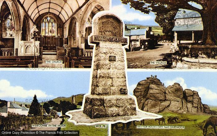 Photo of Widecombe In The Moor, Composite c.1960