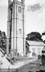 The Church c.1955, Widecombe In The Moor