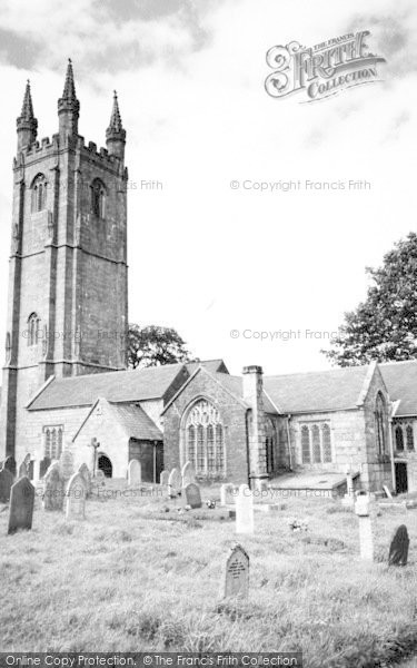 Photo of Widecombe In The Moor, The Church c.1960