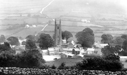The Church Of St Pancras And The Village 1927, Widecombe In The Moor