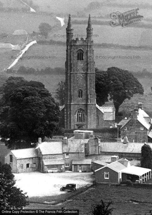 Photo of Widecombe In The Moor, The Church Of St Pancras And The Village 1927