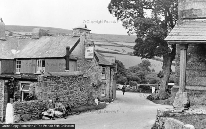 Photo of Widecombe In The Moor, The Old Inn c.1955