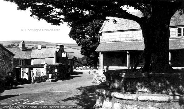 Photo of Widecombe In The Moor, The Village c.1960