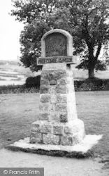 The Widecombe Stone c.1960, Widecombe In The Moor