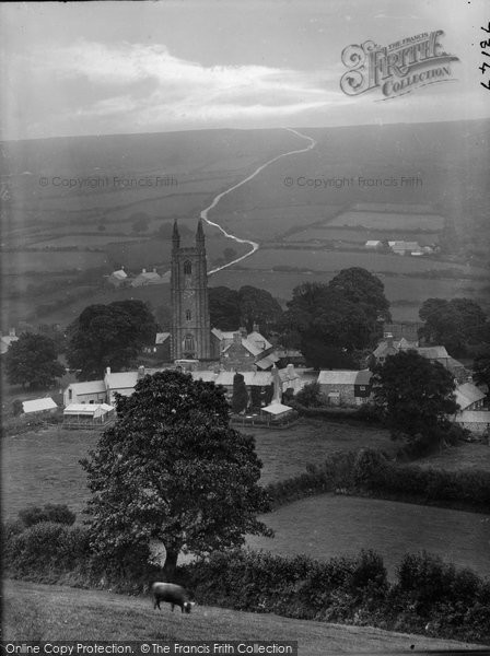 Photo of Widecombe In The Moor, Village 1922