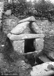 Wishing Well 1907, Widecombe In The Moor
