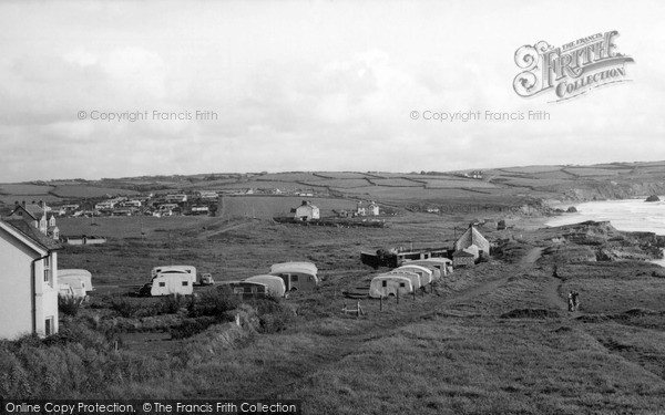 Photo of Widemouth Bay, The Village c.1955