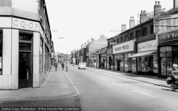 Widnes, Albert Road c.1960