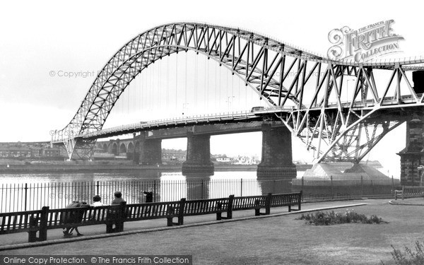 Widnes, High Level Road Bridge c.1965