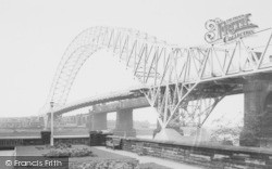 High Level Road Bridge c.1965, Widnes
