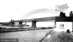 Runcorn Bridge c.1965, Widnes