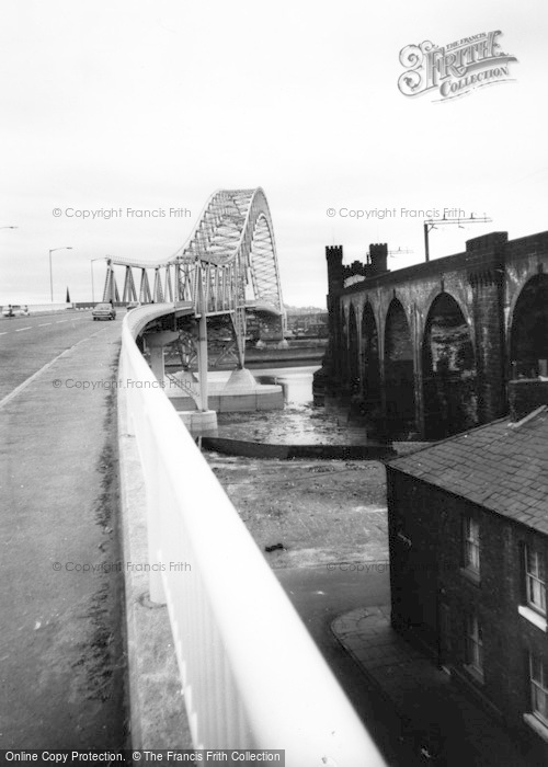 Photo of Widnes, Runcorn Widnes Bridge c.1960