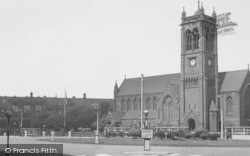 St Paul's Church c.1955, Widnes