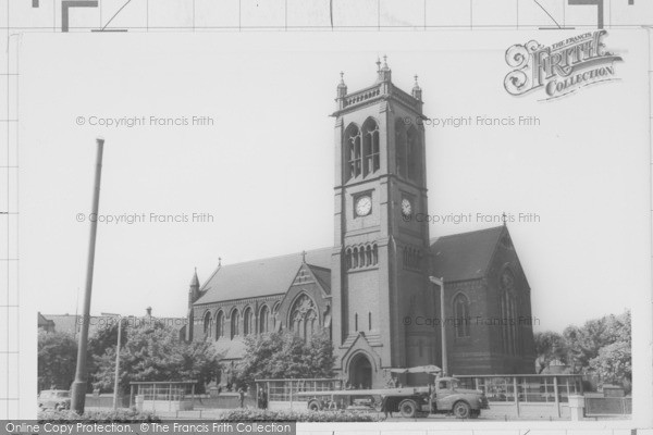 Photo of Widnes, St Paul's Church c.1960