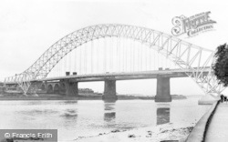 The Bridge From The Promenade c.1960, Widnes