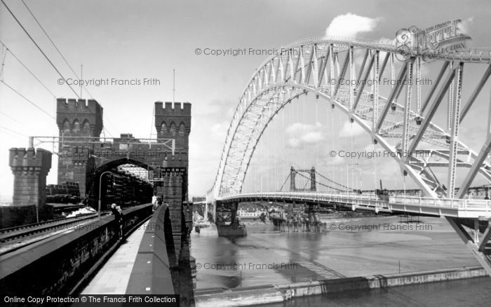 Photo of Widnes, The Bridges c.1961