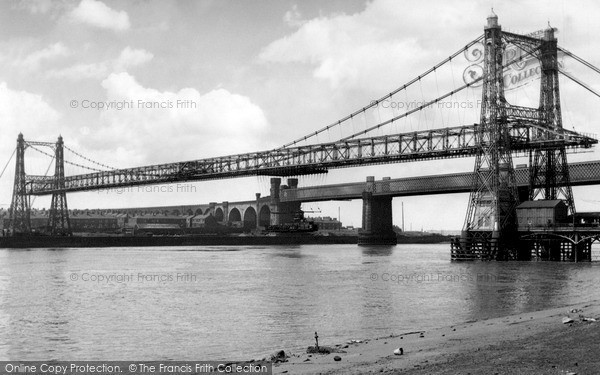 Photo of Widnes, The Transporter Bridge c.1955
