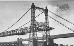 The Transporter Bridge c.1955, Widnes