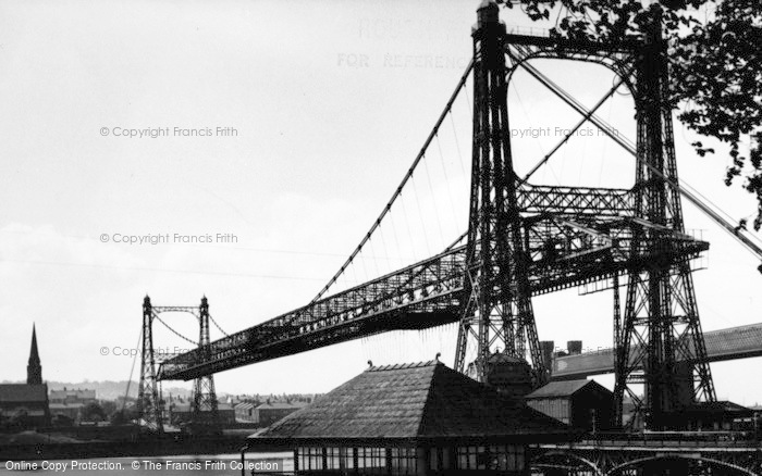 Photo of Widnes, The Transporter Bridge c.1955