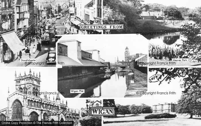 Photo of Wigan, Composite c.1960