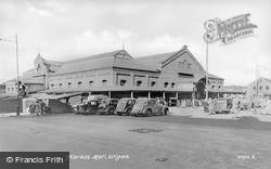 Market Hall c.1955, Wigan