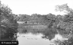 Mesnes Park c.1960, Wigan