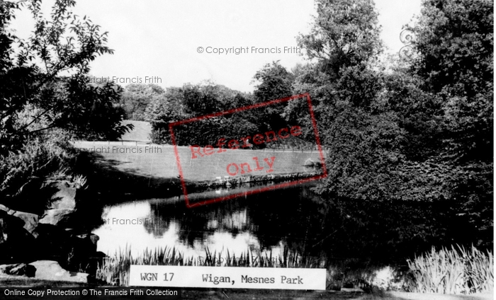 Photo of Wigan, Mesnes Park c.1960