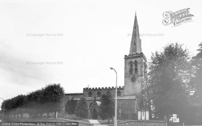 Photo of Wigston, All Saints Church c.1965