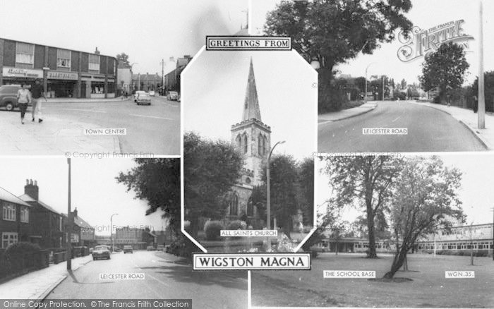 Photo of Wigston, Composite c.1965