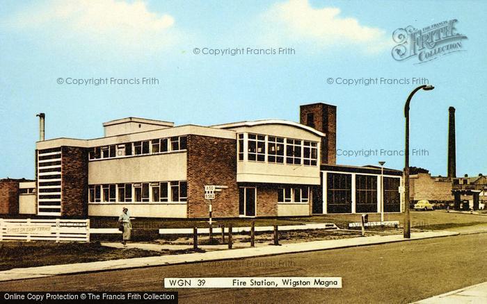 Photo of Wigston, Fire Station c.1965