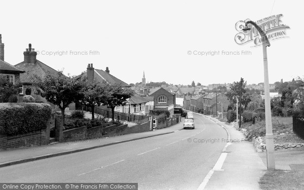 Photo of Wigston, Newton Lane c.1965