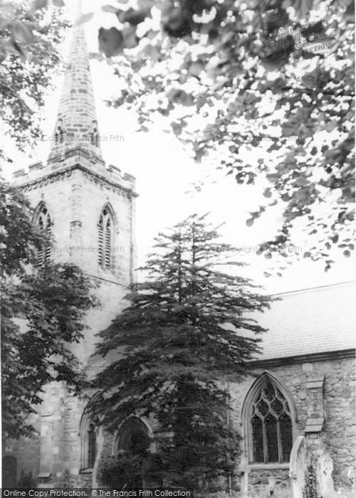 Photo of Wigston, St Wistan's Church c.1965