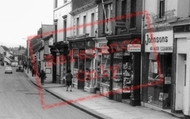 Shops In King Street c.1965, Wigton