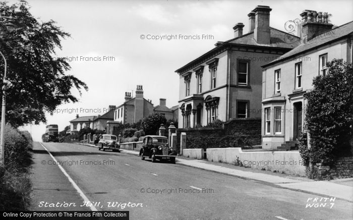 Photo of Wigton, Station Hill c.1955