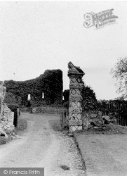 Baldoon Castle c.1950, Wigtown