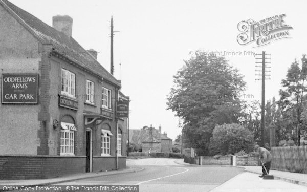Photo of Wilberfoss, Oddfellows Arms c.1960