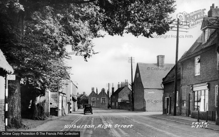 Photo of Wilburton, High Street c.1955