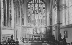 St Peter's Church, High Altar c.1955, Wilburton