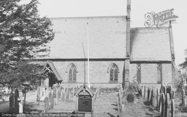 Photo of Willaston, Christ Church c.1955