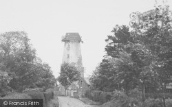 The Windmill And Mill Lane c.1960, Willaston