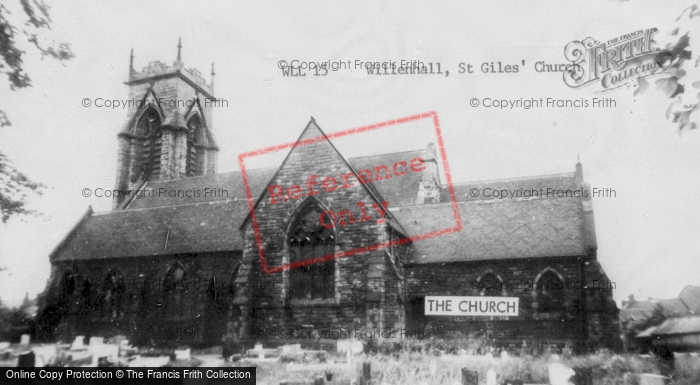 Photo of Willenhall, St Giles' Church c.1965