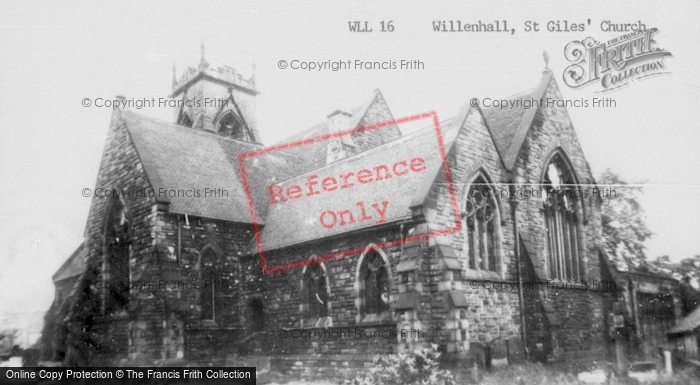Photo of Willenhall, St Giles' Church c.1965