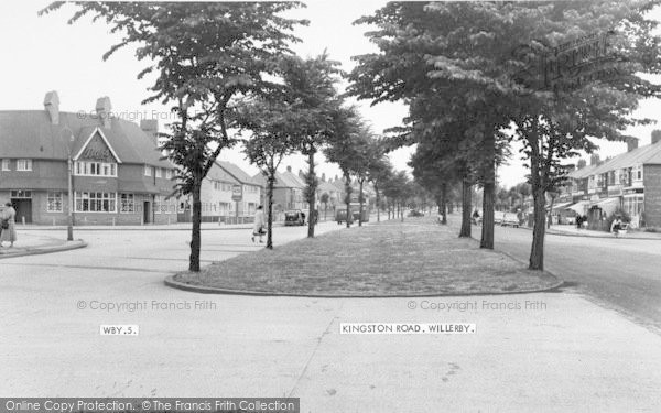 Photo of Willerby, Kingston Road c.1960